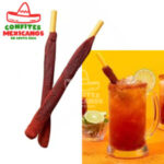 Banderilla o pajillas para michelar bebidas